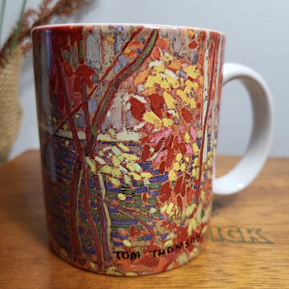 Vintage National Gallery of Canada Tom Thomson Artwork Coffee Mug 1995 - Picture 14 of 14